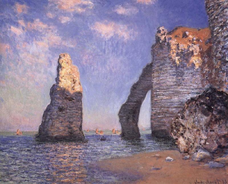 Claude Monet The Needle Rock and the Porte d-Aval,Etretat Sweden oil painting art